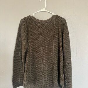 Eight Eight Eight Olive Crewneck Sweater